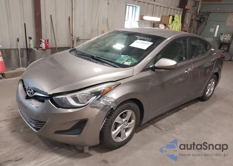 2014 Hyundai Elantra Se z USA, uszkodzony, nr VIN 5NPDH4AE5EH513329